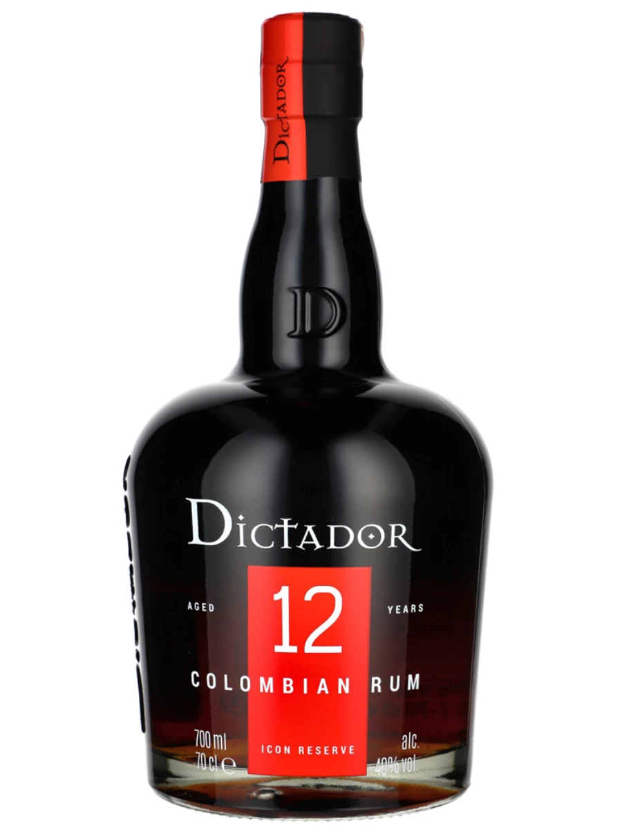 RUM DICTADOR RISERVA 12YO 40% 0,7L