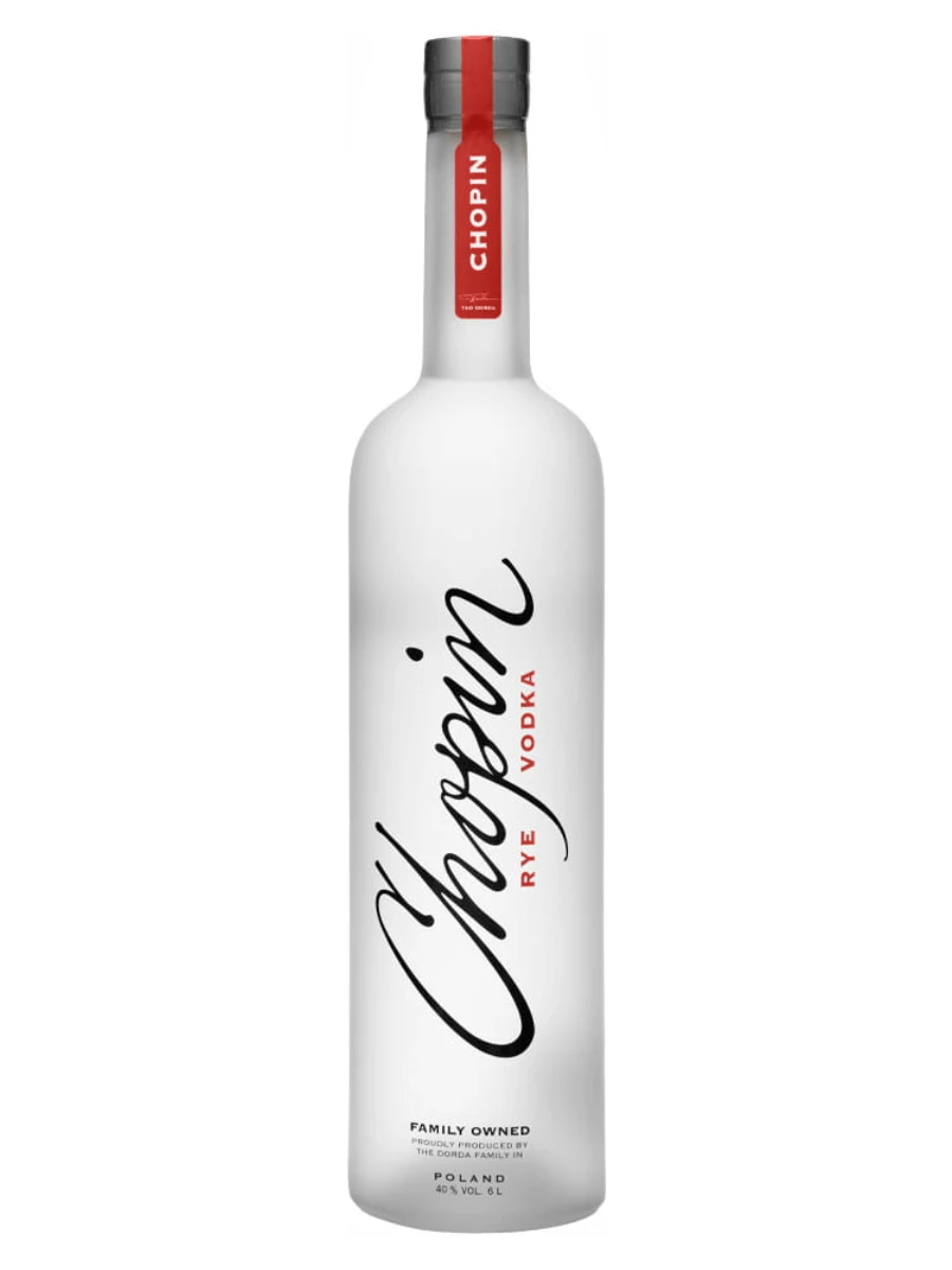 Chopin Rye Vodka 6l 40% kart+pompka