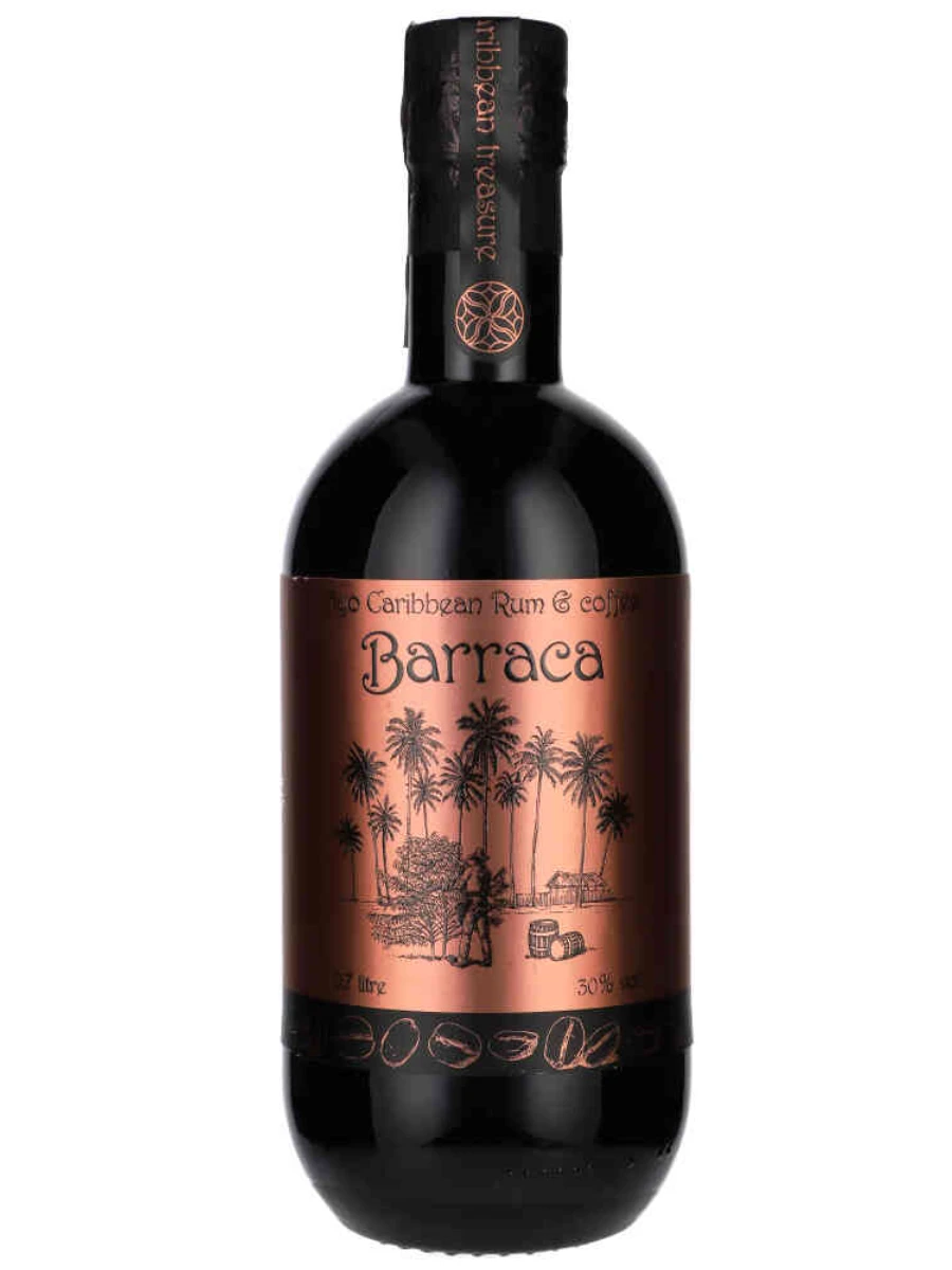 LIKIER BARRACA 5YO RUM & COFFEE 30% 0,7L