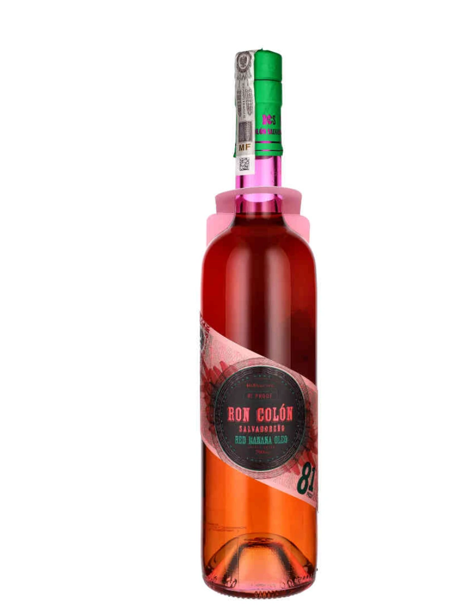 RUM COLON SALVADORENO RED BANANA OLEO 40,5% 0,7L