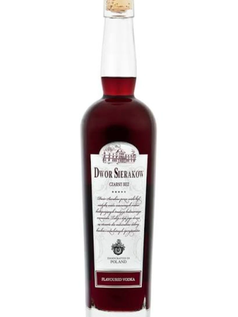 Dwór Sieraków Czarny Bez 0,7 l  40%