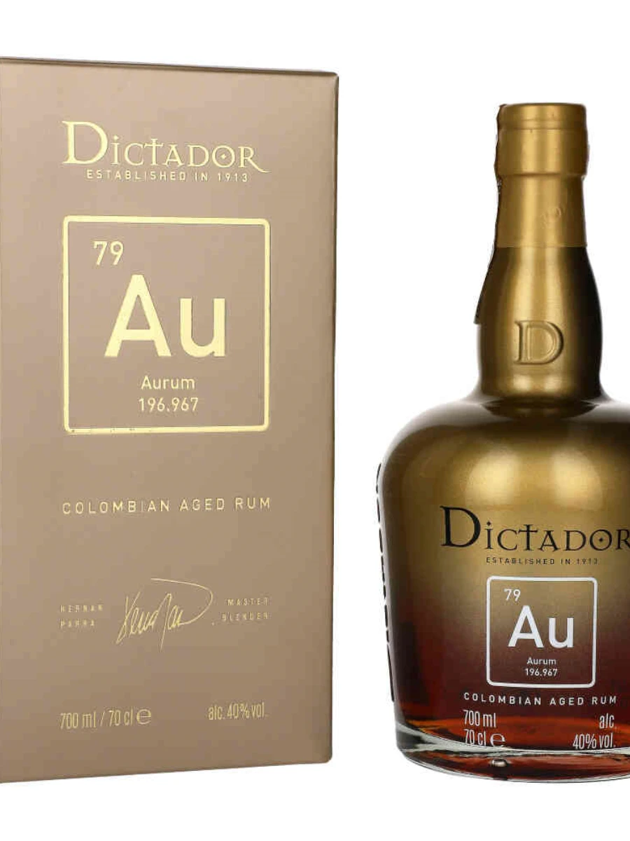 RUM DICTADOR AURUM 40% 0,7L GB