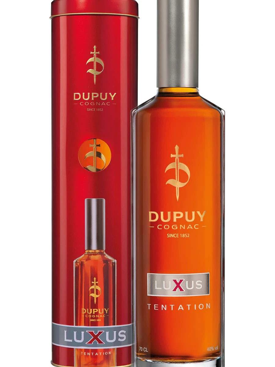 DUPUY LUXUS TENTATION COGNAC 0,7L PUSZKA