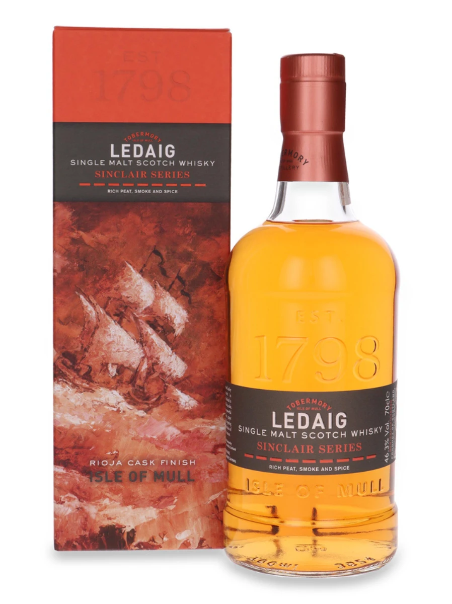 Ledaig Rioja Cask Finish Sinclair Series / 46.3% / 0.7l