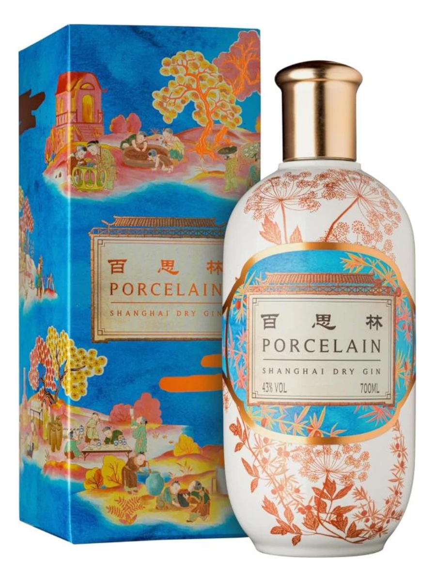 Gin Porcelain Shanghai dry 700ml 43%