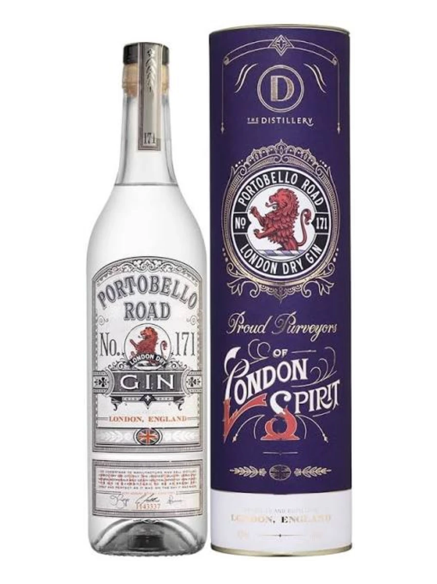 Portobello Road London Dry Gin No. 171 / Tube/ 42% / 0.7l