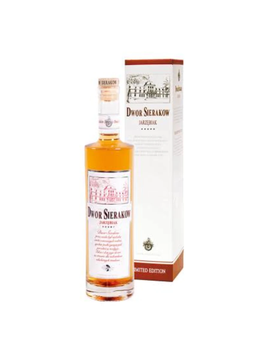 Dwór Sieraków Jarzębiak 40% + kart 0,5L