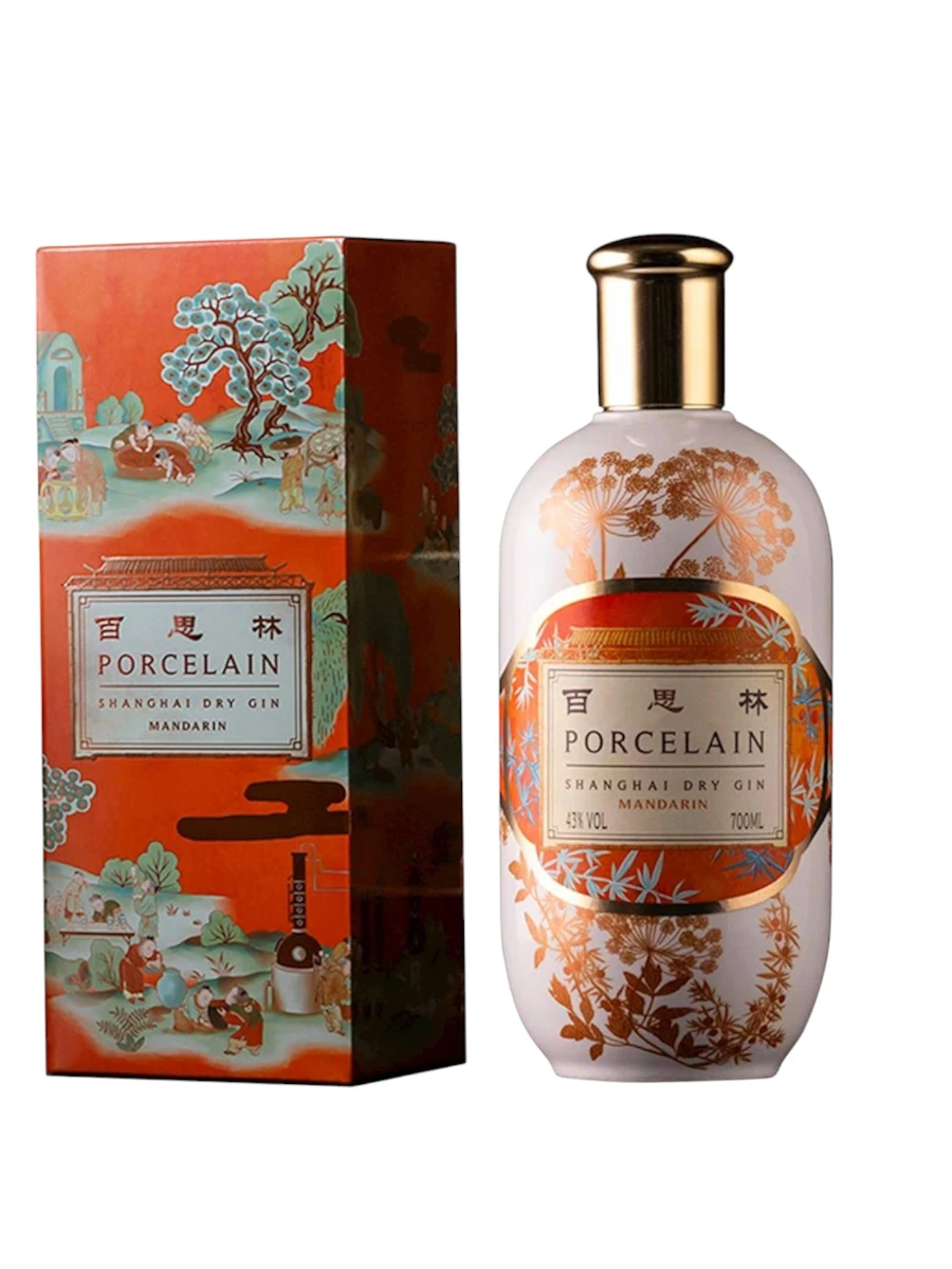 Gin Porcelain Mandarin Dry 0,7 43%
