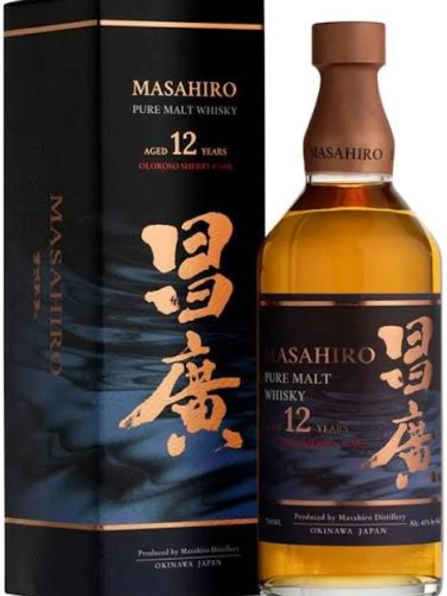 Masahiro 12-letnia Pure Malt Whisky Oloroso Sherry Cask /43%/ 0,7l