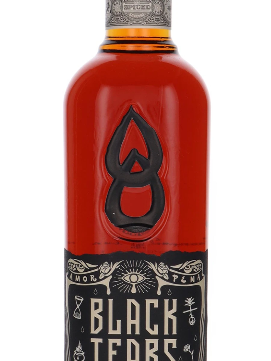 Black Tears Dry Spiced Rum / 40% / 0,7l