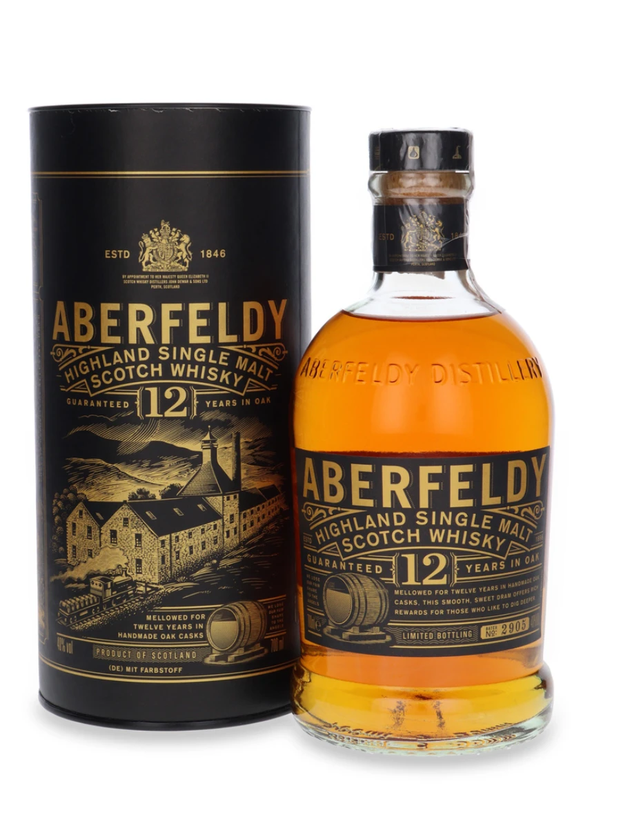 Aberfeldy 12-letni Single Malt Scotch Whisky 40% / 0,7l