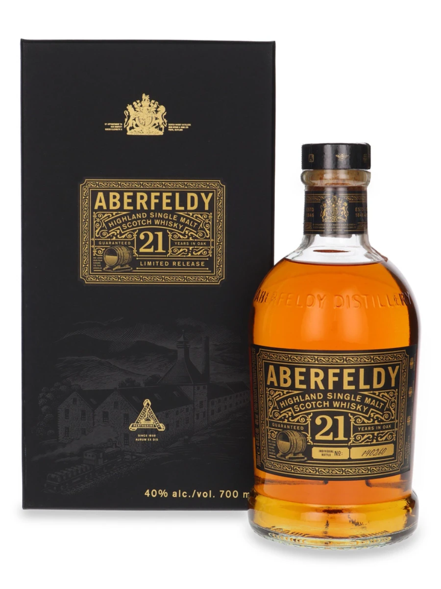 Aberfeldy 21-letni Single Malt Scotch Whisky Limited Release / 40% / 0,7l