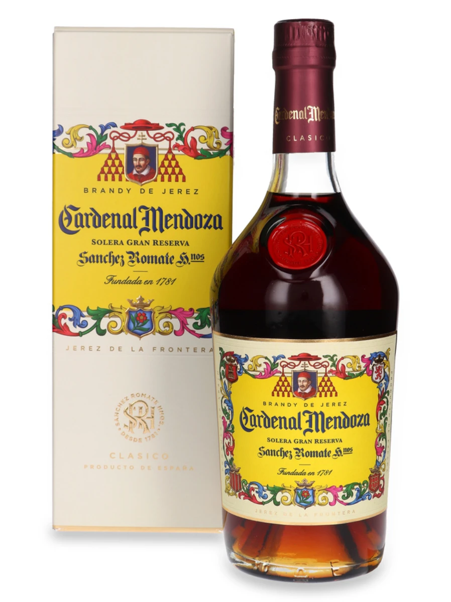 Cardenal Mendoza Clásico, Brandy de Jerez Solera Gran Reserva / 40% / 0,7l