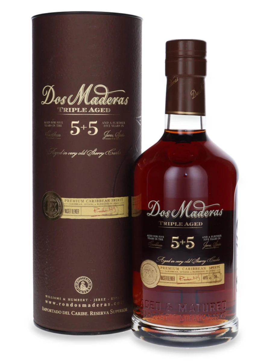 Dos Maderas 5 + 5 PX Triple Aged Rum / 40% / 0,7l