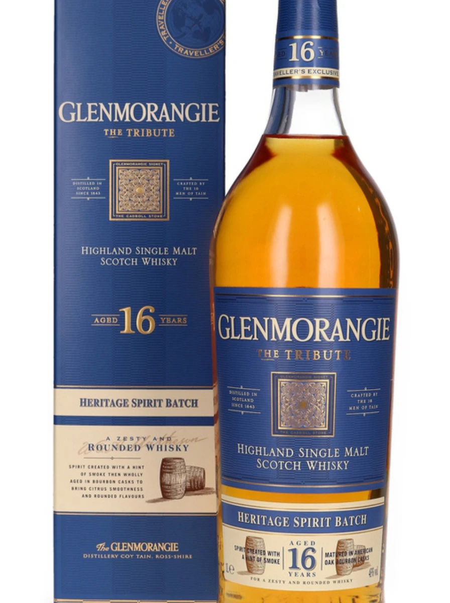 Glenmorangie The Tribute 16-letnia Traveller's Exclusive / 43%/ 1,0l