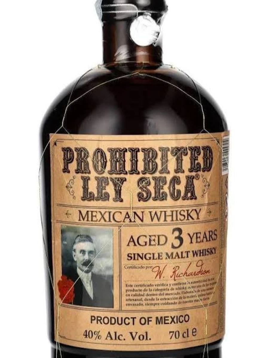 WHISKY PROHIBITED LEY SECA 40% 0,7L MEKSYK