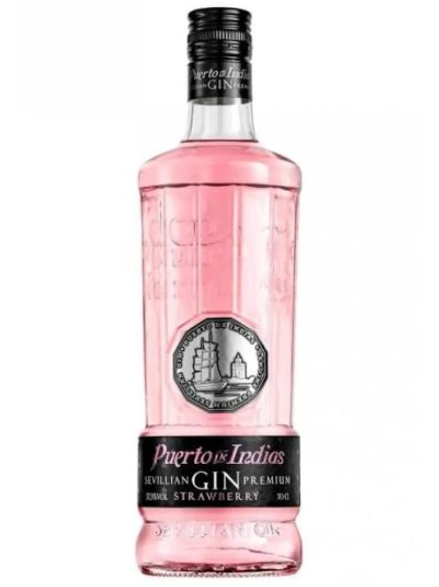 Puerto de Indias Strawberry, Pink Gin | 0,7L | 37,5%